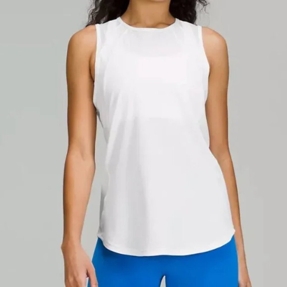 Lululemon White Tank Top